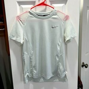 Nike Running Workout T-shirt with Mesh Panels